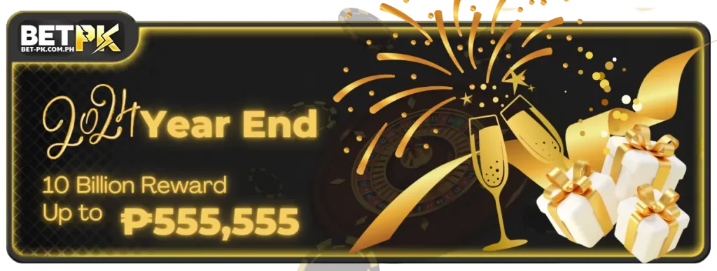 BetPK’s 10 Billion Reward: Grab Huge Prizes This Year-End 2024 1 BetPK 2024 Year End 10 Billion Reward: Win Up to ₱555,555!