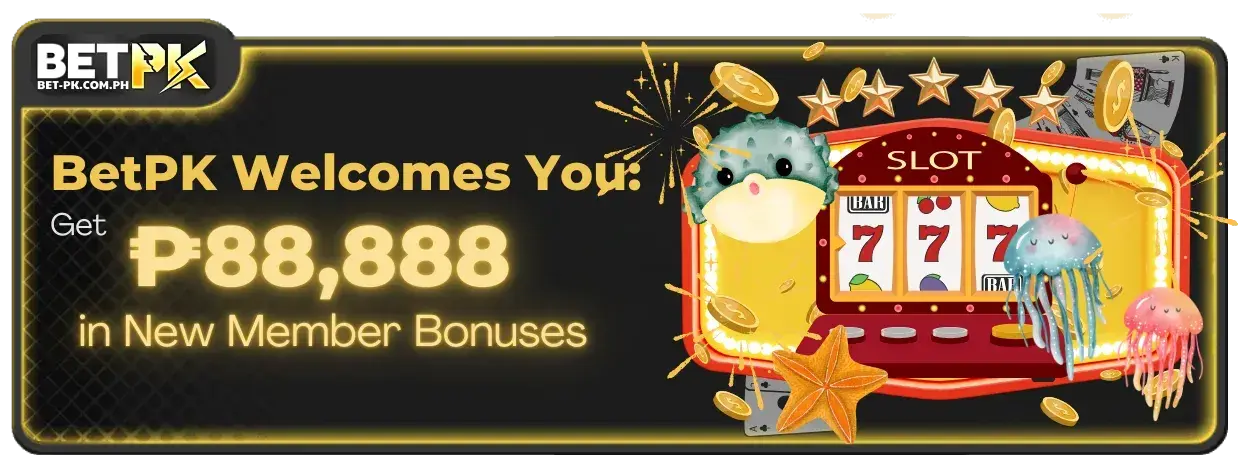 New Member Gift Pack: Earn Up to ₱88,888 with BetPK